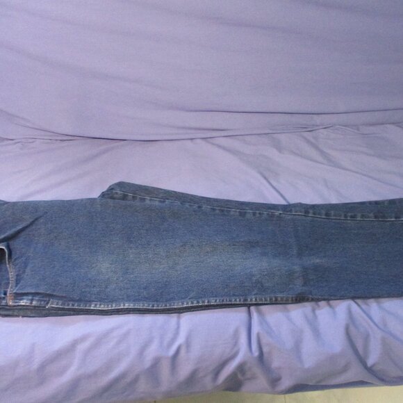 Vintage Distressed Men's Rustler Straight leg Jeans 34" x 30" - Picture 5 of 6